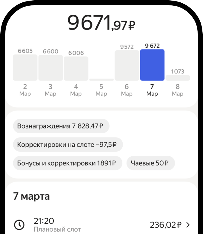 Скрин поддержки в приложении